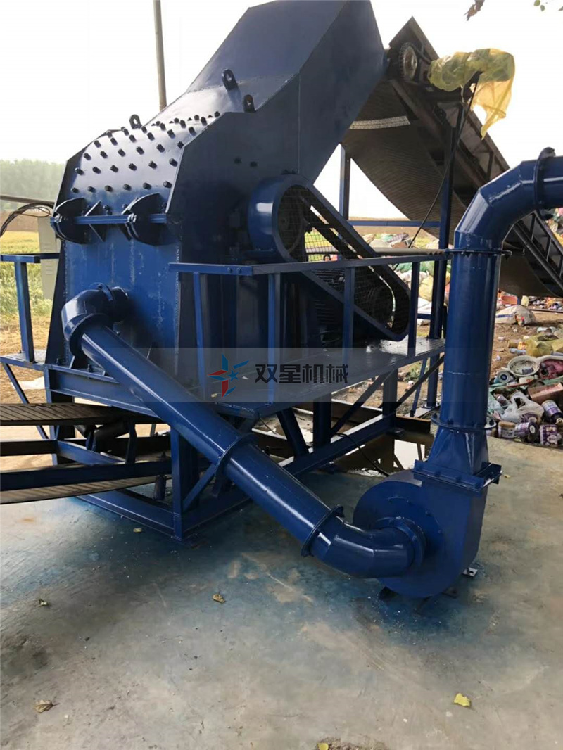 金屬破碎機(jī)設(shè)備廣州客戶(hù)工作現(xiàn)場(chǎng)實(shí)拍