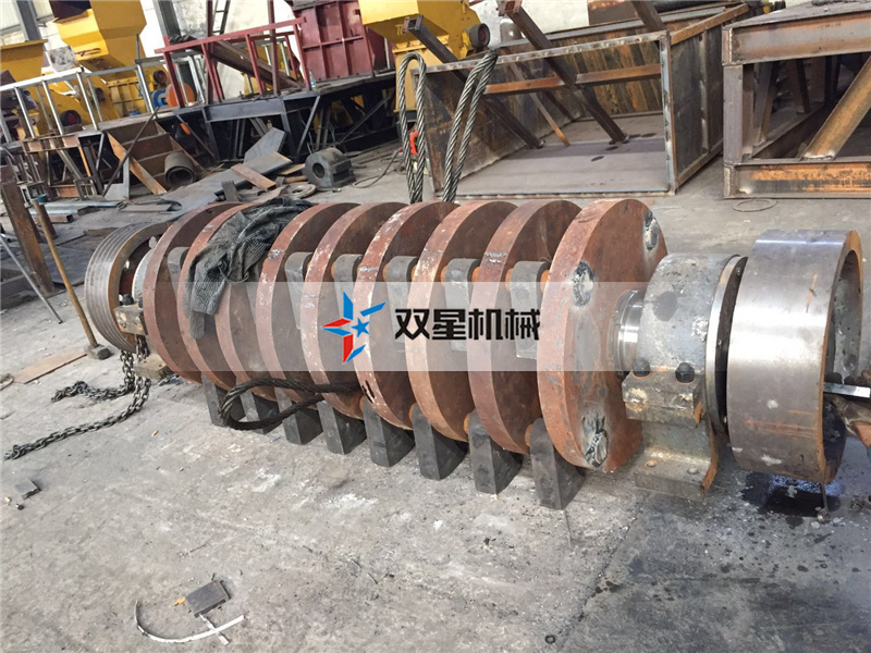 金屬粉碎機主軸錘頭結構