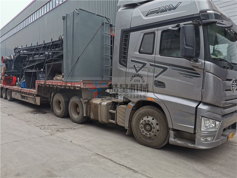 廢鋁粉碎機(jī)生產(chǎn)線發(fā)往廣州