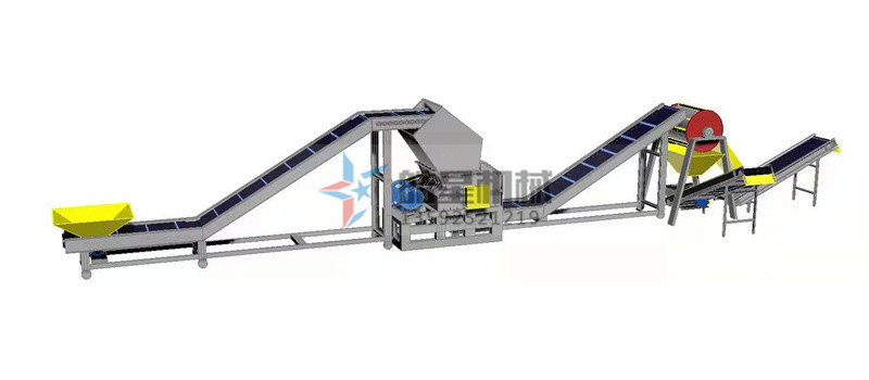 廢鋁粉碎機(jī)生產(chǎn)線工藝流程 廢鋁粉碎機(jī)生產(chǎn)線工藝流程